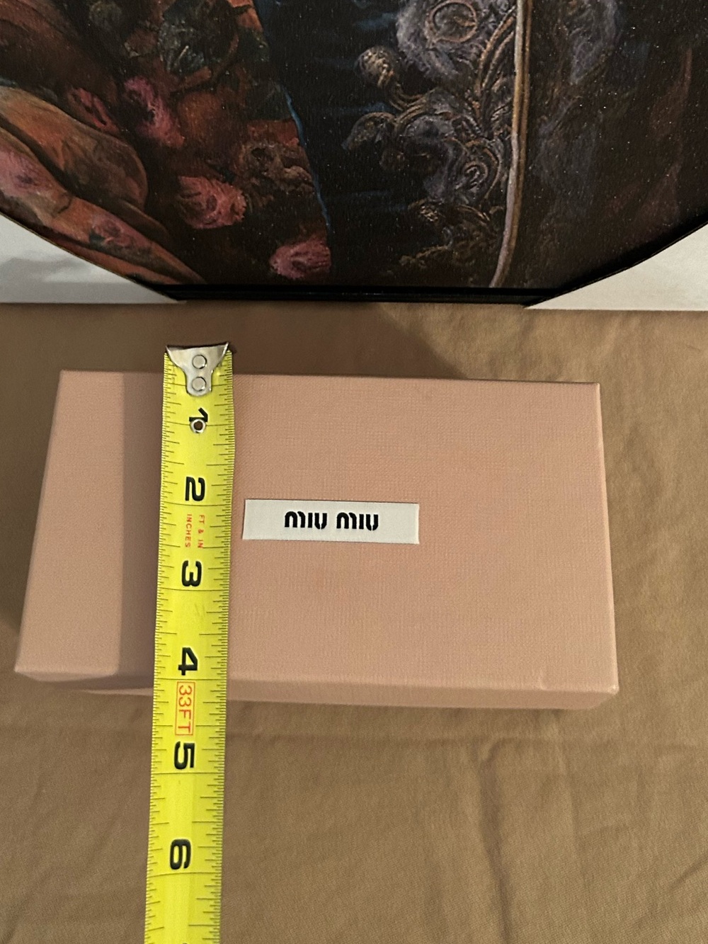 MIU MIU Authentic Luxury Empty Box with Ribbon - Picture 6 of 7